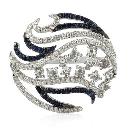 Natürlicher diamant 18k gold - 18k,