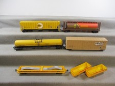 Markenlos Spur H0 Kesselwagen u.a. Güterwagen Set 8-teilig ohne OVP C651