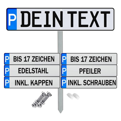 Parkplatzkennzeichen