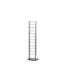 CD STÄNDER TOWER 92cm, silber