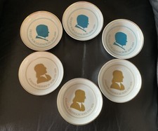 Fürstenberg Porzellan 6 Untersetzer  Konfekttellerchen  11,2 cm DM neuwertig!