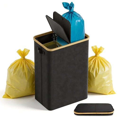 Gelber sack ständer schwarz - gelber, 2