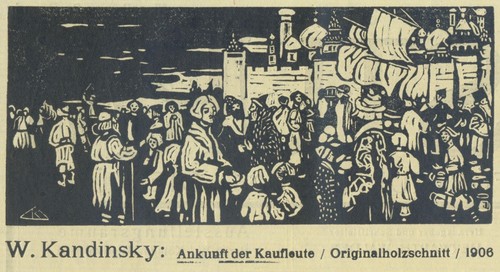 Wassily kandinsky bewegtes - wassily,
