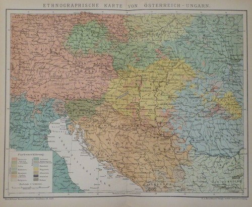 Landkarte ethnographische - landkarte,,