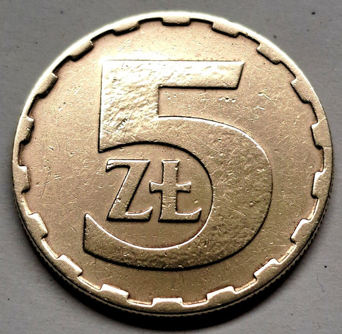 Polen zlotych 1984 messing - 5,