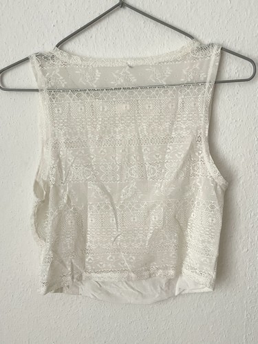 Top spitze weiss größe - größe, xs