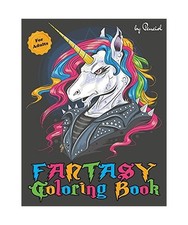 Fantasy coloring book for