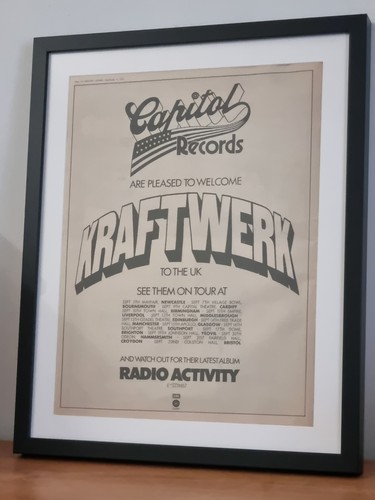 Kraftwerk original framed - kraftwerk,