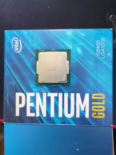Intel pentium gold g6400 - gold,