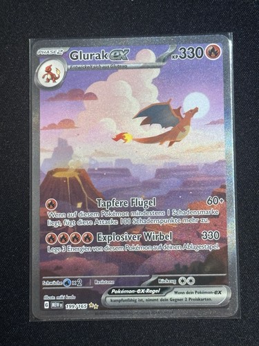 Pokémon karte glurak ex - karte,