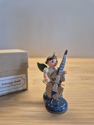 Hubrig engel mit kontrabass - engel,