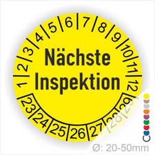 Prüfplaketten Nächste