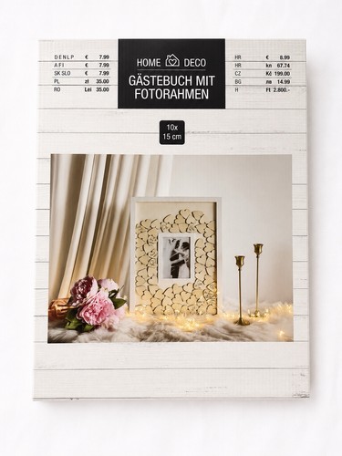 Gästebuch bilderrahmen mit - gästebuch, 70