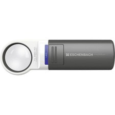 Eschenbach 151141 Handlupe mit LED-Beleuchtung Vergrößerungsfaktor: 4 x