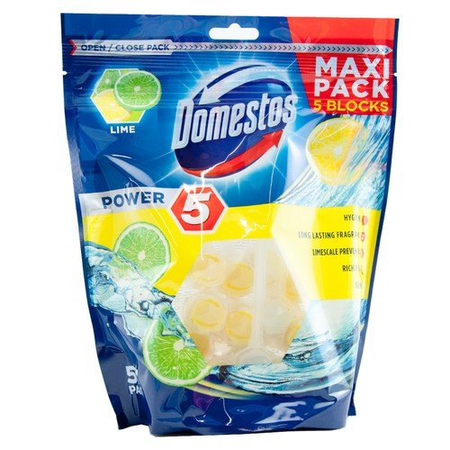 Domestos power lime x - domestos, 5er