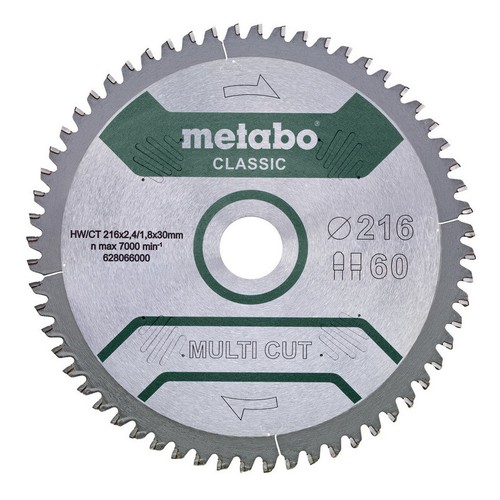 Metabo kreissägeblatt multi - kreissägeblatt, "multi
