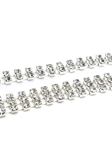 Strass silber - strass/strass,