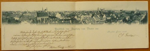 Doppelkarte herzliche grüße - doppelkarte,