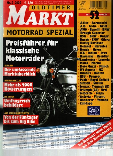 Zeitschrift oldtimer markt - oldtimer,