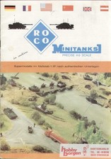 catalogo  ROCO MINITANKS 1975