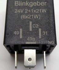 BLINKGEBER 24V 2+1 (6) x 21W