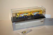 Herpa 184199 1:87 LKW MB SK `94 Kühl Koffer Hänger Zug HENGLEIN  OVP/PC