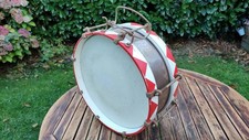 Alte kleine Trommel Ø 38cm Marschtrommel Snare Drum Hitlerjugend HJ 2. Weltkrieg