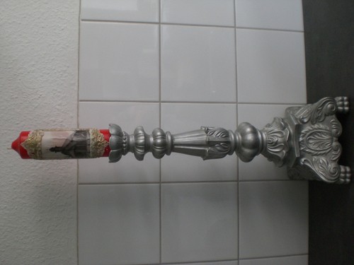 Kerzenständer aluminium - aluminium, +