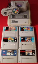 Super Nintendo SNES + 7 Spiele
