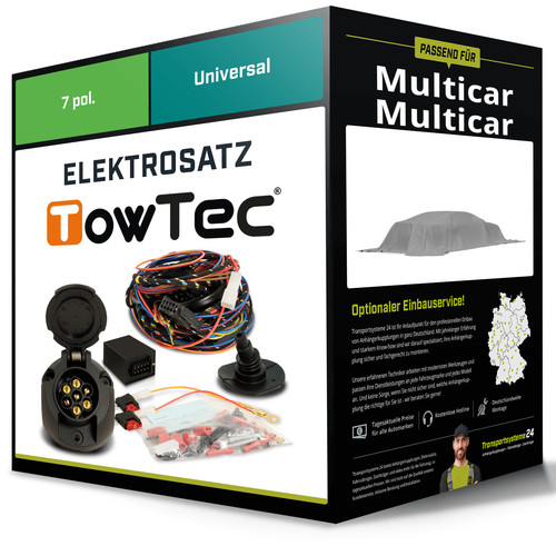 Elektrosatz pol universell - 7-pol,