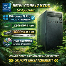 Windows 11 - i7 6x 4,60GHz PC