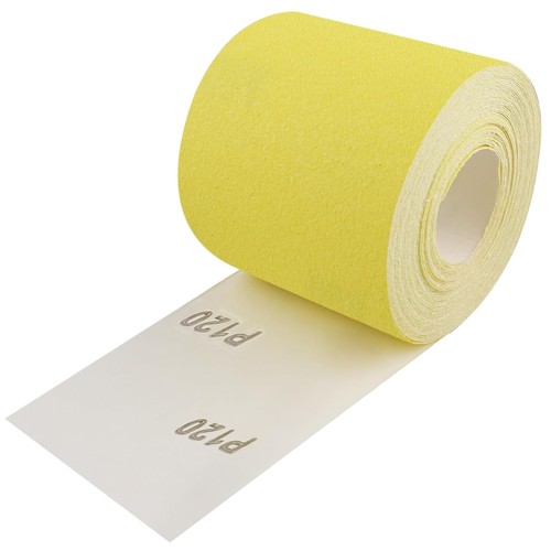 Schleifpapier rolle gelb 93mm - schleifpapier,