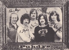 Autogramm - Puhdys - DDR-Karte