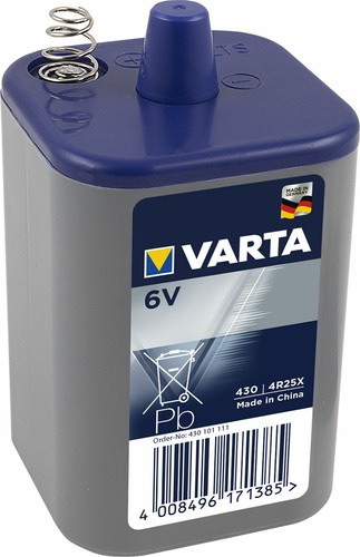 Varta v430 4r25 6v 7500mah - 3,