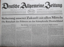 DEUTSCHE ALLGEMEINE ZEITUNG