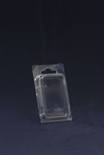 1.000 STÜCK KLAPPBLISTER KUNSTSTOFFBOX VERKAUFSVERPACKUNG 48 x 74 x 15 mm