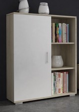 TV-Kommode mit Regalablagen in