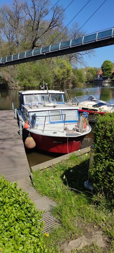 Kajütboot stahlboot mit 2 - m,