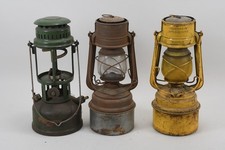 Q15K26- 3x Laterne ua Petromax Eisen Petroleumlampe Modell 850 und Feuerhand