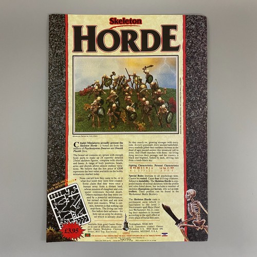 Skelett horde boxset citadel - horde,
