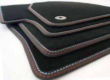 Fußmatten für Audi A4 S4 RS4 B9 + A5 Sportback Velours RS Doppelnaht Matten Set