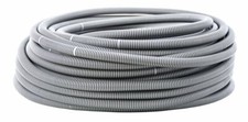 Wellrohr 10m 20m 25m 50m Leerrohr flexibles Betonfest grau PVC Kabelschutz 320N
