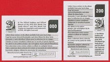 Panini: FIFA WM 2010 Südafrika · Album Sticker 000-200