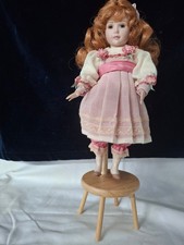 Puppe porzellan rosenmädchen - puppe,porzellan,,