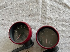 ⭕️SMART ForTwo 450⭕️ ZUSATZINSTRUMENTE DREHZAHLMESSER ⭕️ UHR BENZINER ⭕️ ROT