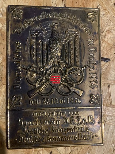 Bronzetafel olympia ns - olympia,,