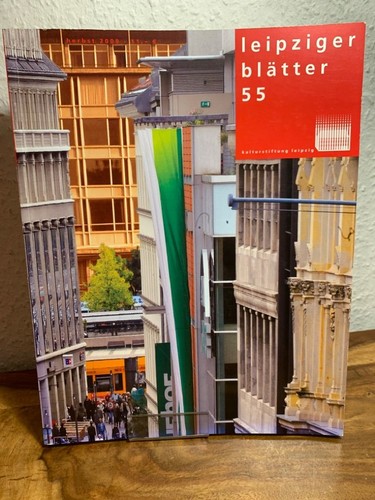 Leipziger blätter heft - blätter,