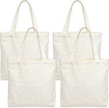 Große Baumwolltaschen Set 4