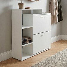 Schuhkipper Holz 2 Fächer