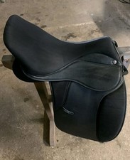 Thorowood Sattel 17,5" Fish-System Schwarz Kopfeisen Inkl. Origi Reinigungsmitte